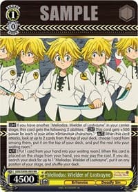 Meliodas: Wielder of Lostvayne - The Seven Deadly Sins: Revival of The Commandments - Weiss Schwarz card