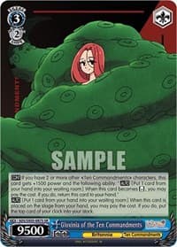 Gloxinia of the Ten Commandments (SR) - The Seven Deadly Sins: Revival of The Commandments - Weiss Schwarz card