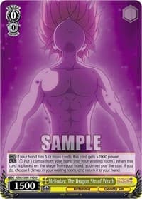 Meliodas: The Dragon Sin of Wrath - The Seven Deadly Sins: Revival of The Commandments - Weiss Schwarz card