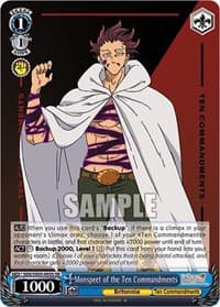 Monspeet of the Ten Commandments (SR) - The Seven Deadly Sins: Revival of The Commandments - Weiss Schwarz card