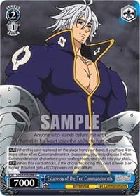 Estarossa of the Ten Commandments - The Seven Deadly Sins: Revival of The Commandments - Weiss Schwarz card