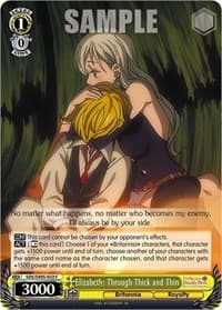 Elizabeth: Through Thick and Thin - The Seven Deadly Sins: Revival of The Commandments - Weiss Schwarz card