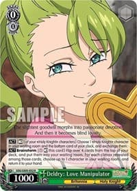 Deldry: Love Manipulator - The Seven Deadly Sins: Revival of The Commandments - Weiss Schwarz card