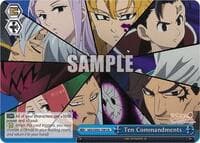 Ten Commandments - The Seven Deadly Sins: Revival of The Commandments - Weiss Schwarz card