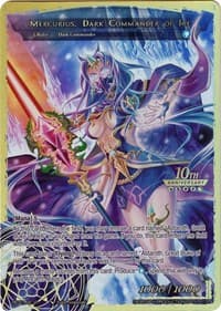 Mercurius, Wizard of the Water Star // Mercurius, Dark Commander of Ice - 10th Anniversary: Ruler Collection Set - Force of Will card