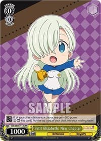 Petit Elizabeth: New Chapter (Foil) - The Seven Deadly Sins: Revival of The Commandments - Weiss Schwarz card
