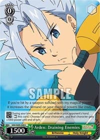 Arden: Draining Enemies - The Seven Deadly Sins: Revival of The Commandments - Weiss Schwarz card