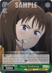 Diane: Retaliating - The Seven Deadly Sins: Revival of The Commandments - Weiss Schwarz card