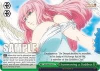 Summoning a Goddess - The Seven Deadly Sins: Revival of The Commandments - Weiss Schwarz card