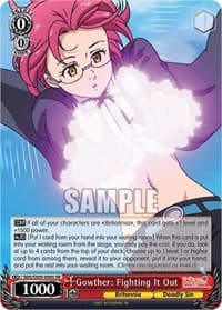 Gowther: Fighting It Out (SR) - The Seven Deadly Sins: Revival of The Commandments - Weiss Schwarz card