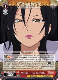 Merlin: True Identity (SR) - The Seven Deadly Sins: Revival of The Commandments - Weiss Schwarz card