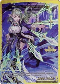 Christie, the Wind Tracker // Helsing, the Vampire Hunter - 10th Anniversary: Ruler Collection Set - Force of Will card