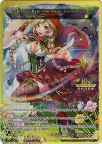 Crimson Girl in the Sky // Little Red, the True Fairy Tale - 10th Anniversary: Ruler Collection Set - Force of Will card