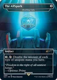 The AllSpark - Doubling Cube - Secret Lair Drop Series - Magic: The Gathering card