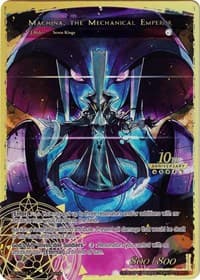 Machina, the Machine Lord // Machina, the Mechanical Emperor - 10th Anniversary: Ruler Collection Set - Force of Will card