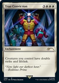 True Conviction - Secret Lair Drop Series - Magic: The Gathering card