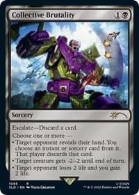 Collective Brutality - Secret Lair Drop Series - Magic: The Gathering card