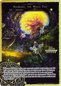 Yggdrasil, the World Tree - 10th Anniversary: Ruler Collection Set - Force of Will card