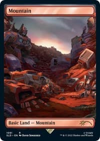 Mountain (1091) - Secret Lair Drop Series - Magic: The Gathering card