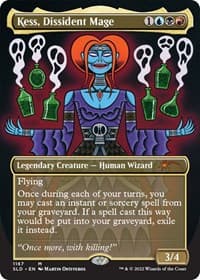 Kess, Dissident Mage - Secret Lair Drop Series - Magic: The Gathering card