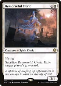 Remorseful Cleric - Starter Commander Decks - Magic: The Gathering card