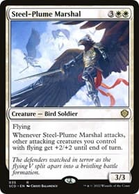 Steel-Plume Marshal - Starter Commander Decks - Magic: The Gathering card
