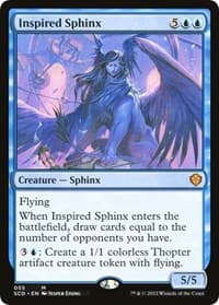 Inspired Sphinx - Starter Commander Decks - Magic: The Gathering card