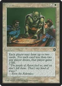 Truce - Homelands - Magic: The Gathering card
