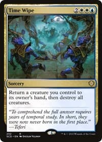 Time Wipe - Starter Commander Decks - Magic: The Gathering card