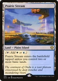 Prairie Stream - Starter Commander Decks - Magic: The Gathering card