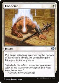 Condemn - Starter Commander Decks - Magic: The Gathering card