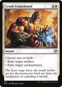 Crush Contraband - Starter Commander Decks - Magic: The Gathering card