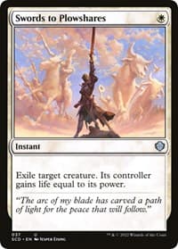 Swords to Plowshares - Starter Commander Decks - Magic: The Gathering card