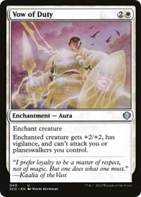 Vow of Duty - Starter Commander Decks - Magic: The Gathering card