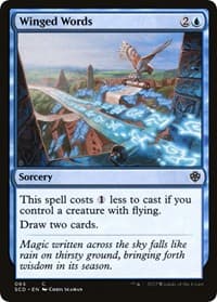 Winged Words - Starter Commander Decks - Magic: The Gathering card