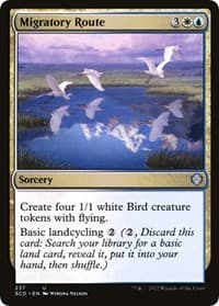 Migratory Route - Starter Commander Decks - Magic: The Gathering card