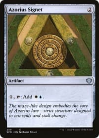 Azorius Signet - Starter Commander Decks - Magic: The Gathering card