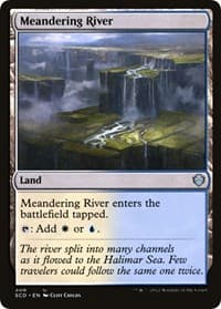 Meandering River - Starter Commander Decks - Magic: The Gathering card