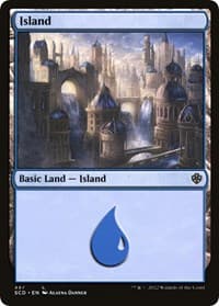Island (337) - Starter Commander Decks - Magic: The Gathering card