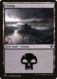 Swamp (341) - Starter Commander Decks - Magic: The Gathering card