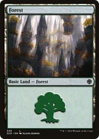 Forest (349) - Starter Commander Decks - Magic: The Gathering card