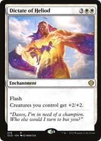 Dictate of Heliod - Starter Commander Decks - Magic: The Gathering card