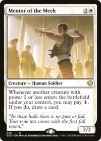 Mentor of the Meek - Starter Commander Decks - Magic: The Gathering card