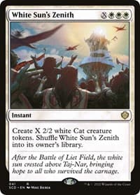 White Sun's Zenith - Starter Commander Decks - Magic: The Gathering card