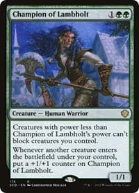 Champion of Lambholt - Starter Commander Decks - Magic: The Gathering card