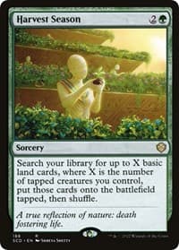 Harvest Season - Starter Commander Decks - Magic: The Gathering card