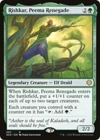 Rishkar, Peema Renegade - Starter Commander Decks - Magic: The Gathering card