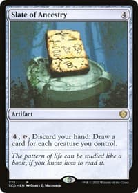 Slate of Ancestry - Starter Commander Decks - Magic: The Gathering card