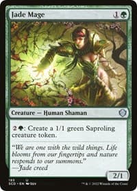 Jade Mage - Starter Commander Decks - Magic: The Gathering card