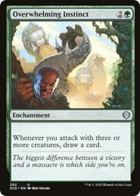 Overwhelming Instinct - Starter Commander Decks - Magic: The Gathering card